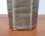 Brown 1960s Tall Hexagonal Ceramic Porcelain Flower Vase With Earthy Glaze For Sale - Image 8 of 10