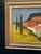 Original Swedish Oil on Canvas – “Landscape” by Stig Wernheden – Signed – 30 × 50 cm (11.8" × 19.7") image, 43 × 63 cm...