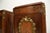 French Inlaid Walnut Bedside Cabinets with Marble Tops, 1870s, Set of 2 For Sale - Image 11 of 15