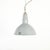 Industrial Grey Dome Pendant Light from Benjamin, 1950s For Sale - Image 6 of 7