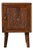 Patterned Door Nightstand With Hidden Storage For Sale