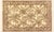 Pink Shabby Chic Basan Pak-Persian Beige/Gray Wool Rug - 4'0'' X 6'2'' For Sale - Image 8 of 9