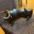Fantastic Mid Century Hand Carved Burl Wood Bull. This guy is heavy, he’s made out of a very dense Burl wood, which is...