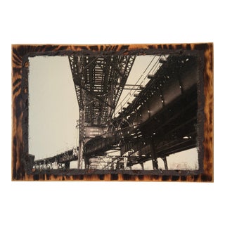 Rare J. F. Conn (John Conn) Signed Photograph "The Split" #6 Nyc New York Subway 1980s Photography For Sale