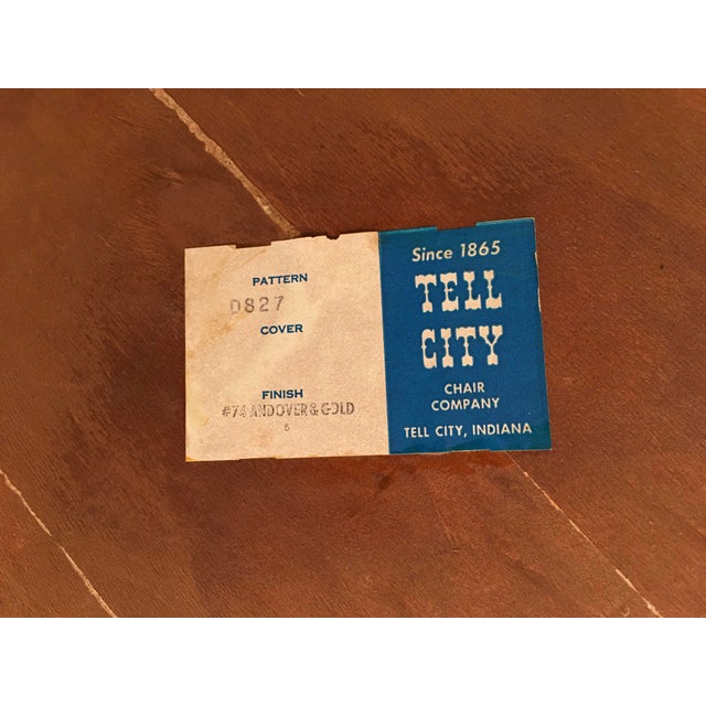 1960s Tell City Chair Co. Young Republic Entryway and Mirror