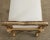 Tan 19th Country French Provincial Painted Bench or Footstool For Sale - Image 8 of 12