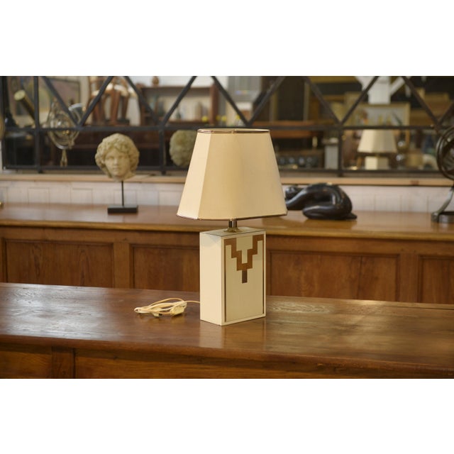 1970s Art Deco Style Table Lamp, 1970s For Sale - Image 5 of 7