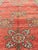 Mid 20th Century Vintage Turkish Oushak Carpet With Flowers in the Central Field and Borders 4'10" X 12'0 For Sale - Image 5 of 8