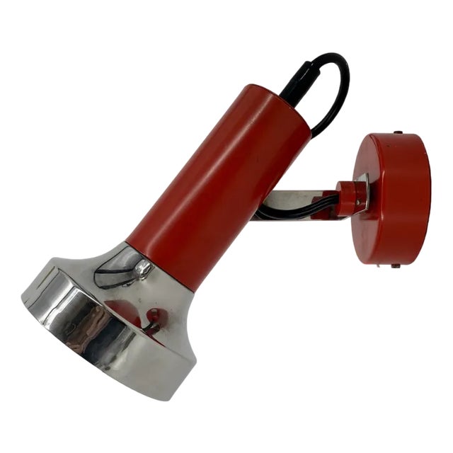 Space Age Pivoting Spot Wall Lamp, Germany, 1970 For Sale