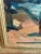 Post Impressionist Beside the Docks Oil on Board by Letha Churchill Walker c.1940 For Sale - Image 3 of 7