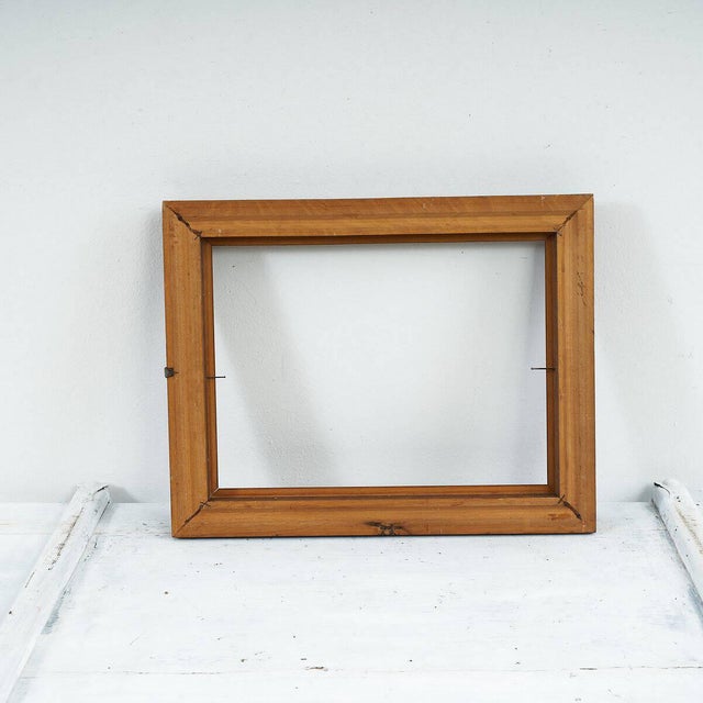 Vintage Wooden Frame, 1960s For Sale - Image 3 of 4