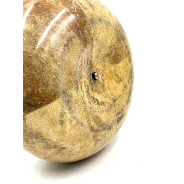 Mid-Century Cream Parchment Vase, Aldo Tura Italy 1950s For Sale - Image 9 of 12