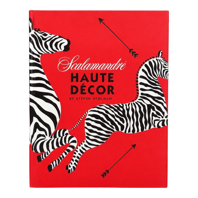 Scalamandré Haute Decor Decorative Coffee Table First Edition Book For Sale