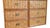 Campaign Vintage Faux Bamboo 6-Drawer Dresser With Herringbone Parquet Rattan Fronts, in the Style of Dixie For Sale - Image 3 of 12