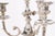 Antique Large Silver Plated Four Light Candelabra, Set of 2 For Sale - Image 5 of 18