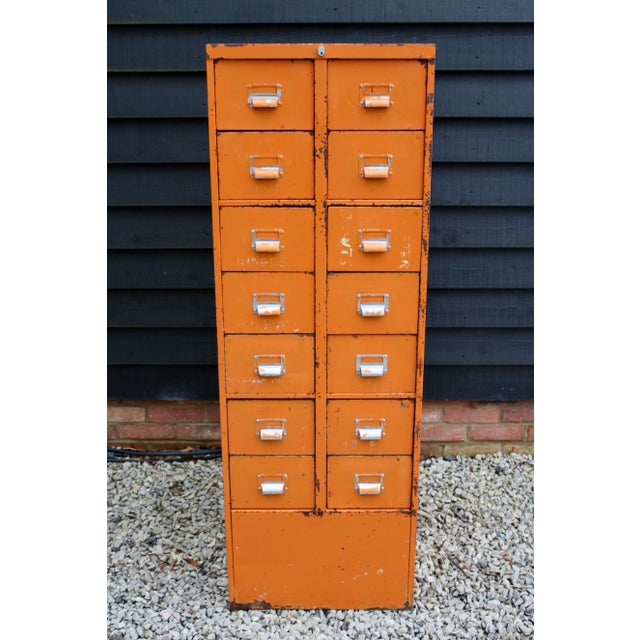 Vintage Industrial Storage Draws, 1960s For Sale - Image 10 of 11
