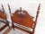 Antique Flame Mahogany Chippendale Style Bell Flower Finial Poster Beds - A Pair For Sale - Image 11 of 18