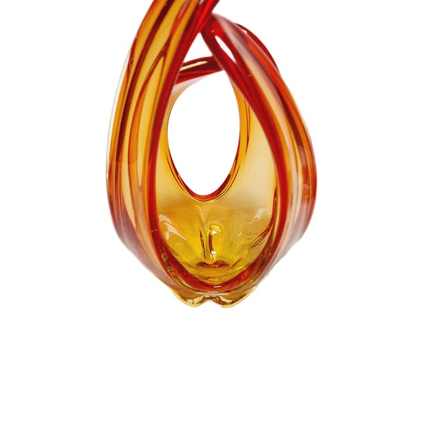Decorative Glass Form by Murano, Italy, 1960s For Sale - Image 15 of 18