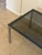 Metal Mid Century Chrome and Smoke Glass Coffee Table in Style of Florence Knoll For Sale - Image 7 of 12