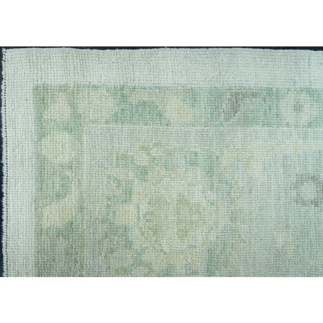 Turkish Oushak Rug 10' x 11'3" #19264 For Sale - Image 4 of 8