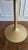 2020s Custom Red & Gold Epoxy Resin Clock Table With Sculptural Pedestal Base For Sale - Image 5 of 11