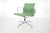 Green EA 108 Swivel Chair with Aluminium Frame by Charles & Ray Eames for Herman Miller / Vitra, 1970s For Sale - Image 8 of 12