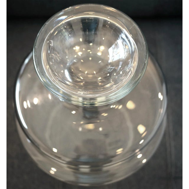 2000 - 2009 2003 Karim Rashid Ego Vase Large Size Y2k 2003 Art Glass Face Bust For Sale - Image 5 of 12