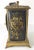 19th Century Gilt Brass, Tin, and Enamel Carriage Alarm Clock For Sale In New York - Image 6 of 13