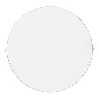 Large Mid-Century Circular Installation Double Sided Mirror, 1960s For Sale