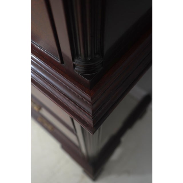 Kindel National Trust Mahogany Chest on Chest For Sale - Image 9 of 16
