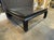 Late 20th Century Mid-Century Modern Black Lacquer and Glass Table For Sale - Image 5 of 6