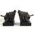 1940s Pair of British Bulldog Churchill Bookends Smoking Cigar - 1940's For Sale - Image 5 of 14