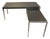 Vintage Italian Desks from La Metal Arredo Paderno, 1970s, Set of 2 For Sale