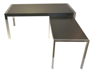 Vintage Italian Desks from La Metal Arredo Paderno, 1970s, Set of 2