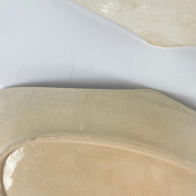 Oval Side-Handled Serving Dishes from KG Lunéville, Set of 2 For Sale - Image 10 of 11