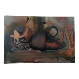 Stefano Mazzolini, Grilsuba, 2022, Acrylic & Oil on Canvas For Sale