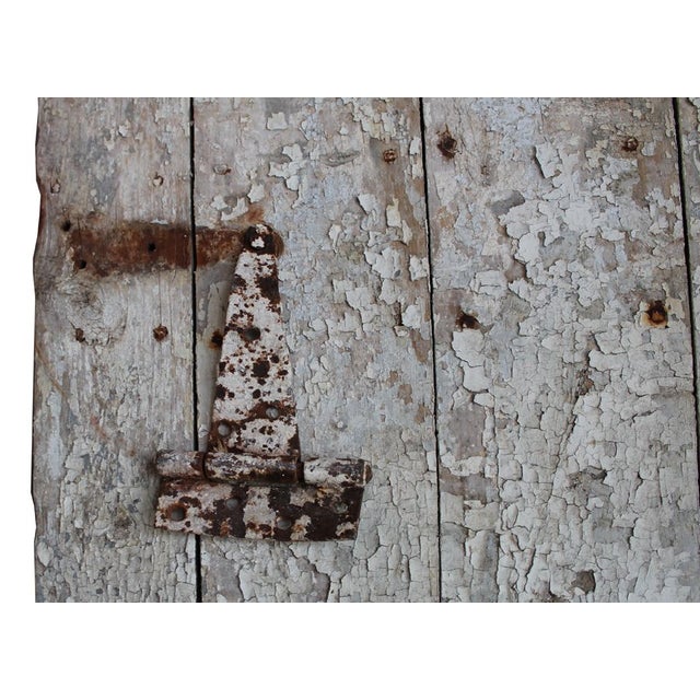 Shabby Chic Antique Barn Door For Sale - Image 3 of 4