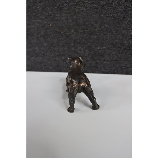 Sterling Silver Bulldog Figurine For Sale - Image 13 of 15