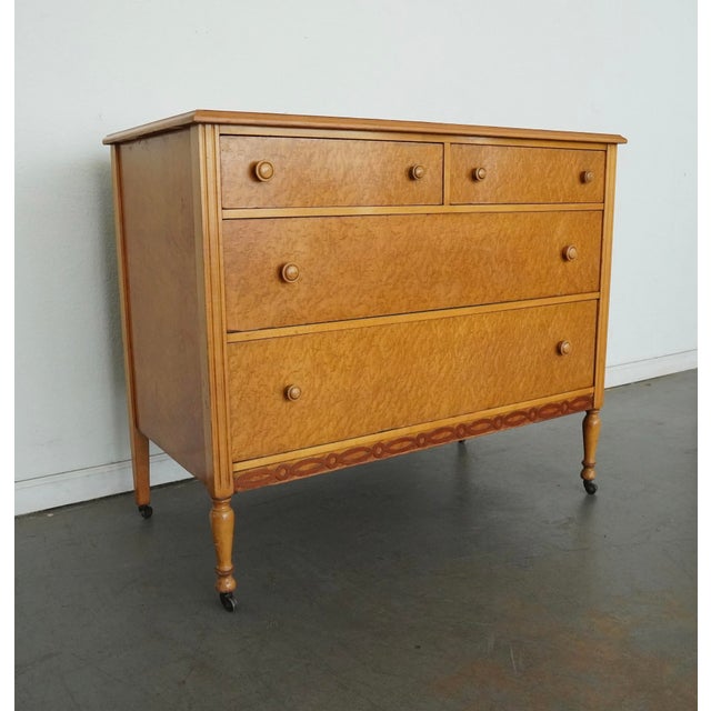 Vintage Warren Furniture Co. 4-Drawer Dresser For Sale In Austin - Image 6 of 17