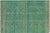 Boho Chic Balochi Blue/Beige Wool Rug - 3'3''x5'0'' For Sale - Image 10 of 11