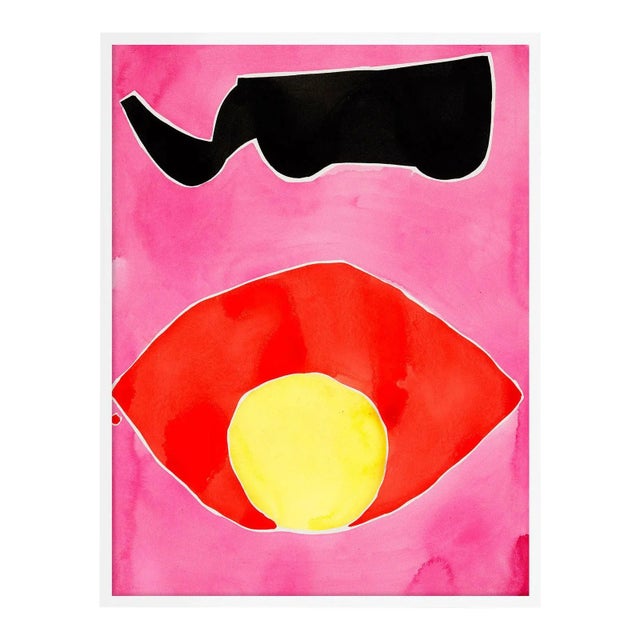 Paper Wild Fuchsia Gallery Wall, Set of 4 For Sale - Image 7 of 10