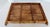 Mid 20th Century Scorched Bamboo Serving Tray For Sale - Image 4 of 11
