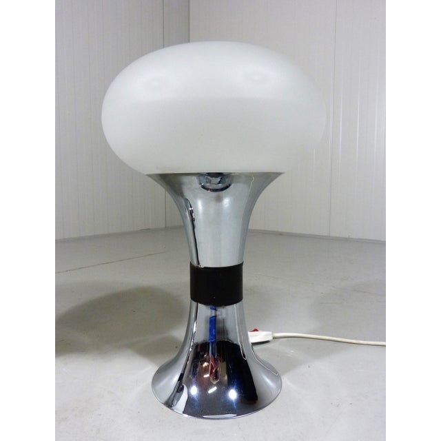Large Space Age Glass Table Lamps, 1960s, Set of 2 For Sale - Image 6 of 18