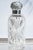 Stunning Edwardian Antique Cut Crystal Perfume Cologne Bottle Sterling Silver Lid Antique Luxury Home Vanity Dressing Table Décor For Sale - Image 11 of 16