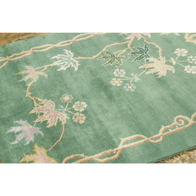 Art Deco Contemporary Chinese Deco Style Wool Rug by Rug & Kilim, India For Sale - Image 3 of 9
