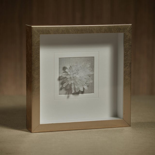 A great way to show off your love for all things gold and crystals, this decorative frame makes a stylish addition to any...
