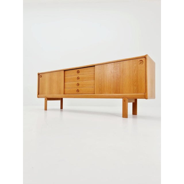 Danish Oak Sideboard by H.W Klein for Bramin, 1960s For Sale - Image 15 of 17
