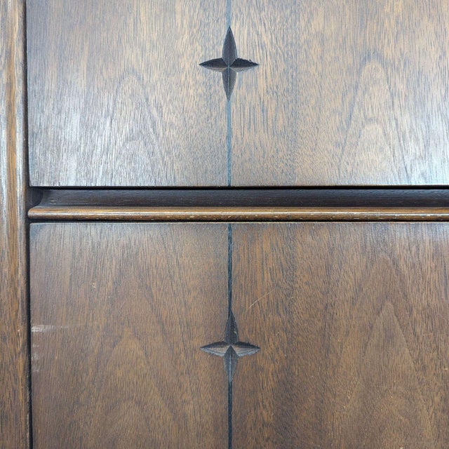 Vintage 1960’s Broyhill Mid-Century Modern Tall Dresser With 5 Drawers For Sale - Image 14 of 14