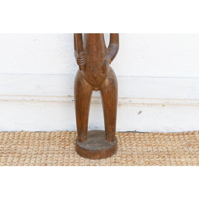 Mid-Century Modern Refined Fang People Male Guardian Figure For Sale - Image 3 of 8