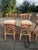 Set of 5 Vintage McGuire San Francisco Bar Stools With Rawhide Lashing For Sale In Los Angeles - Image 6 of 10